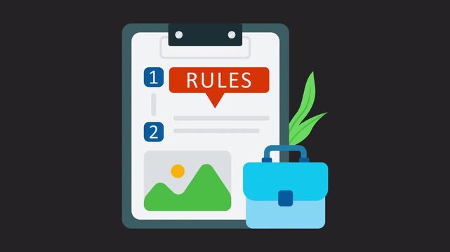 business rules  Motion Graphic Rendering with Transparent Alpha Channel