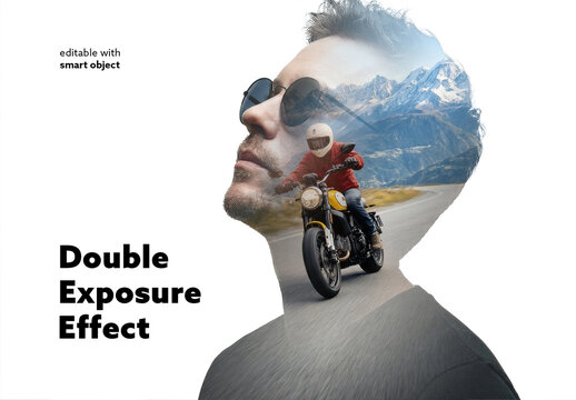 Double Exposure Photo Effect