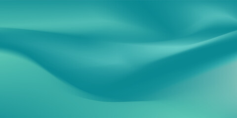 Obraz premium Modern Aquamarine smooth mesh gradient vector background.Vector Eps 10 Illustration art concept project