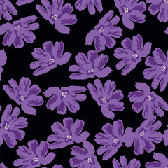 Seamless Floral Pattern in vector