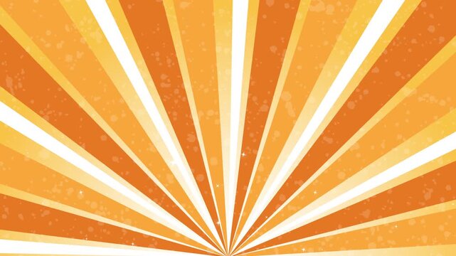 retro sunburst vintage background looping animation