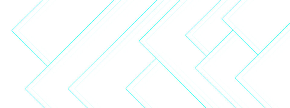 Vector Abstract Geometric Lines in Aqua Blue, Creating A Sense of Order and Design with their Intersecting Forms
