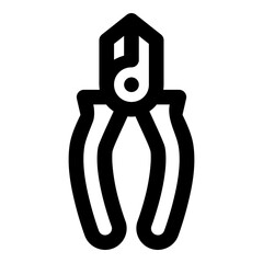 plier outline icon