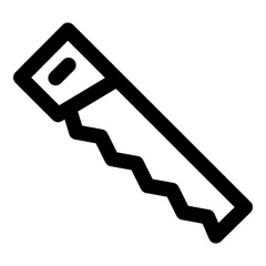 saw outline icon