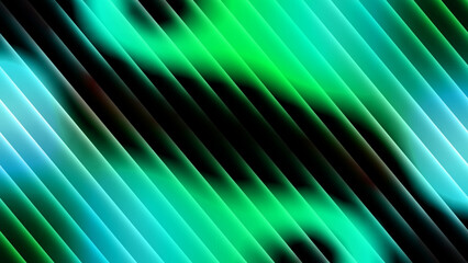 Vibrant Glowing Neon Stripes Over Blurred Gradient Background -Background abstract texture glowing lines