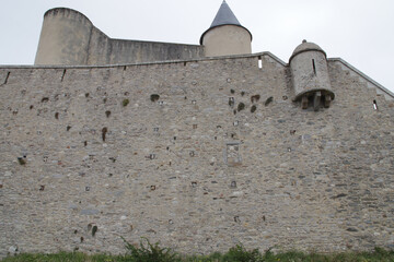 medieval castle in noirmoutier in vendée in france  © frdric