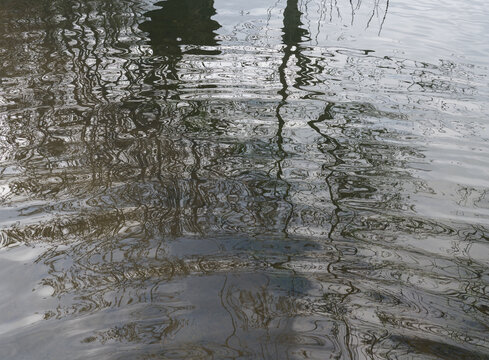 ondulation sur l'eau