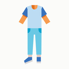 T- shirt design and vector illustration of a shirt