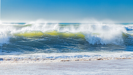 Spanish atlantic ocean waves and beaches © Olivier