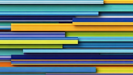 A colorful abstract background with horizontal bars of various lengths