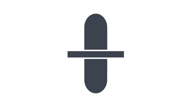 Plus Sign Symbol Icon Graphic.