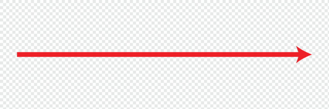 
Red long arrow pointing to the right. Long arrow icon Vector. Red arrow icon. Long arrow Isolated on white Background. Red Long bold Arrow . Long arrow vector. Flat style Arrow ...