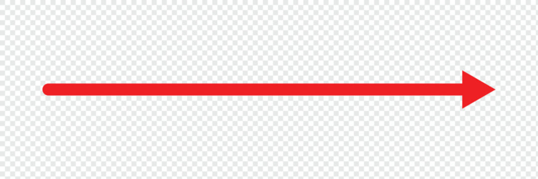 
Red long arrow pointing to the right. Long arrow icon Vector. Red arrow icon. Long arrow Isolated on white Background. Red Long bold Arrow . Long arrow vector. Flat style Arrow ...