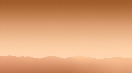 Sunrise Over the Horizon: An ethereal landscape painting of gently rolling mountains beneath a soft, gradient sky, evoking a sense of tranquility and the start of a new day.