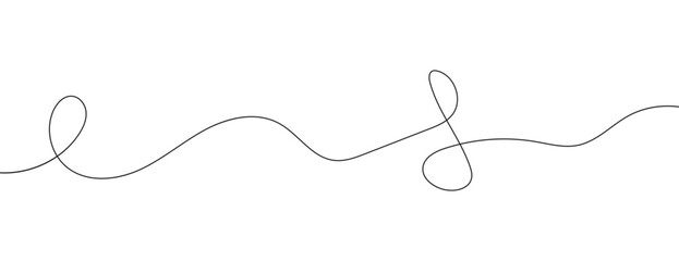 Abstract wavy line illustration