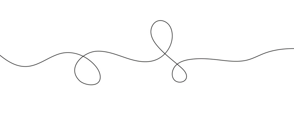 Abstract wavy line illustration