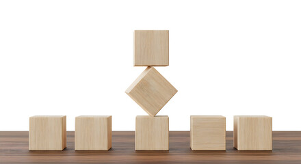 Obraz premium Confident Business Partners Standing Back to Back in Studio