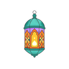 vector illustration of a lantern