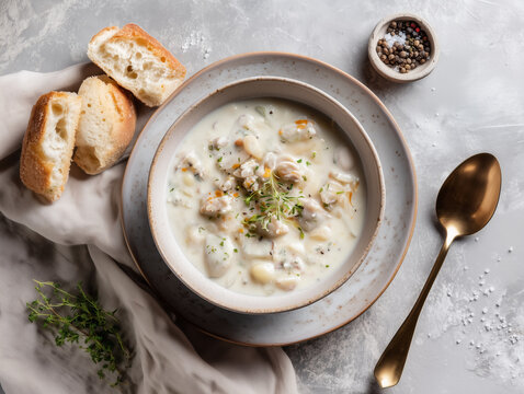 Clam chowder 