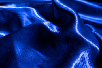 blue silk background