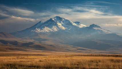Fototapeta premium mountains in the snow
