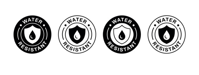 Water Resistant Logo Set Designs
