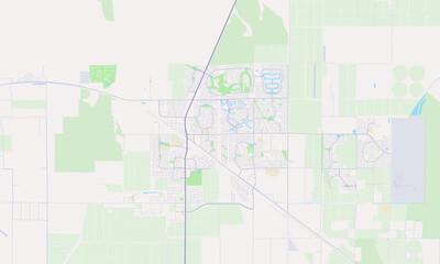 Obraz premium Maricopa Arizona map