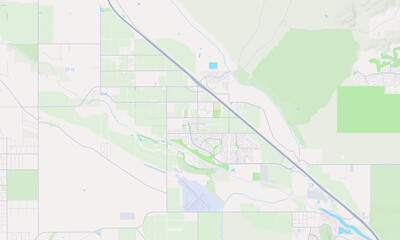 Obraz premium Marana Arizona map