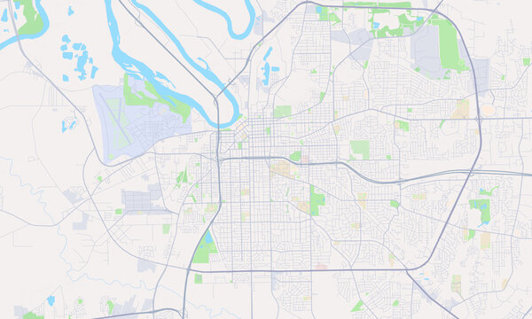 Montgomery Alabama map