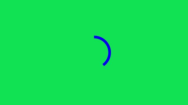 circular loading bar animation with buffering progress indicator. Buffering circle loading bar on screen. Loading Bar Circle animation, Loading circles icon on background video.