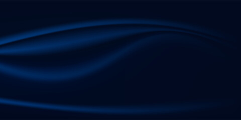 Obraz premium Black blue abstract background. Silk satin. Curtain, drapery. Shiny fabric. Dark. Wavy soft pleats. Navy blue elegant luxury background. Liquid wave effect. Gradient.