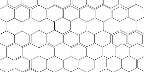Hexagon Honeycomb Modular Pattern
