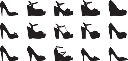 Shoes Displayed in Graphic View