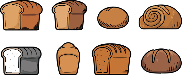 Cartoon Rock and Stone Collection Vector Illustration Set Featuring Natural Boulder Shapes for Landscape, Nature, Game, and Decorative Design Projects © Creative design