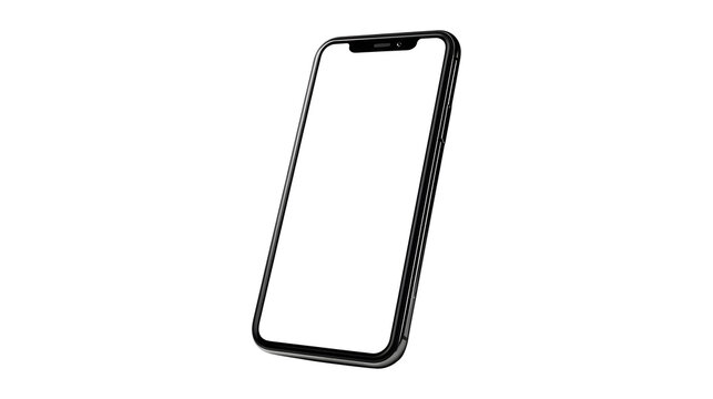 smart phone isolated on a white background