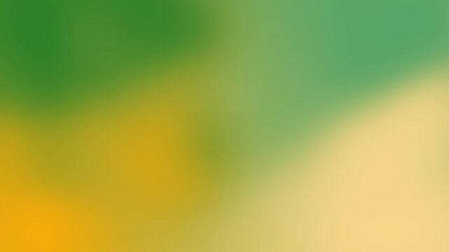 A vibrant abstract background with green, yellow, and orange hues blending together in a dynamic and artistic composition