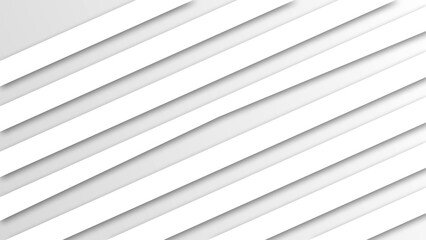 Diagonal gray and white striped pattern on a white background