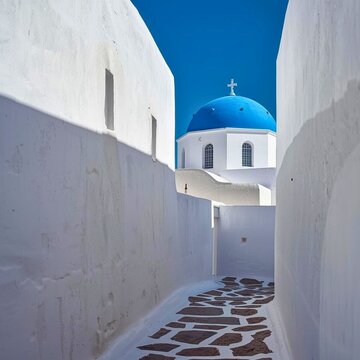 church in santorini