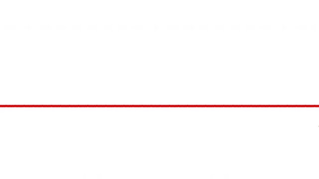 Ink Pen Line Drawing. Red Line Boundary Concept Drawn by Animation. Intros, creative projects and educational media.