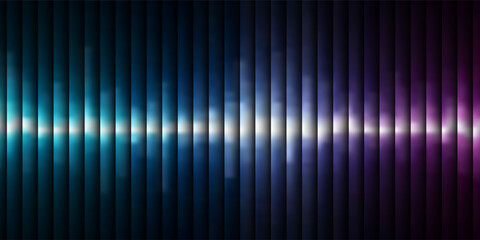 Vibrant neon light wave background combined with vertical glowing lines. Suitable for music events, nightlife promotions, futuristic branding, and energetic digital artwork.