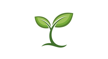Obraz premium Green sprout growing