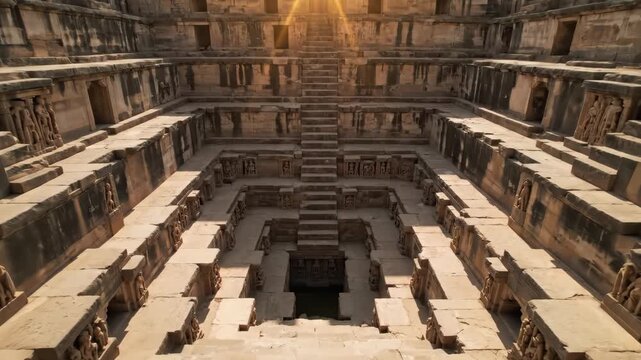 Ancient Stepwell Architecture - A Captivating Journey Through Time and Design.
