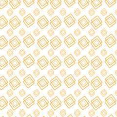 Minimalist Yellow Diamond-Square Seamless Geometric Pattern