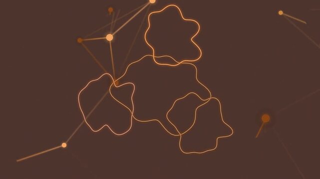 Network Connections and Data Transfer Visualized.