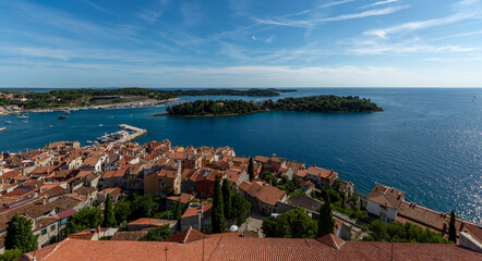 Historic Rovinj Waterfront and Blue Adriatic