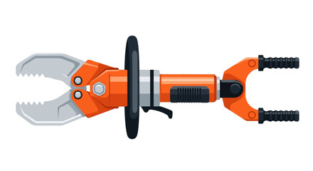 Fototapeta premium Electric pruning shears tool.