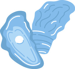 Oyster Half Shell Icon © Pavlo Syvak