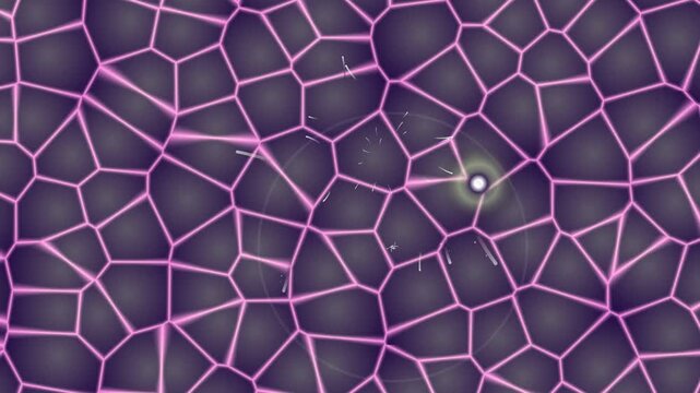 neon purple cracked pattern background