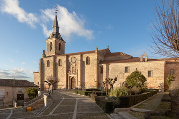 Obraz premium Collegiate church of san pedro in lerma, burgos, spain