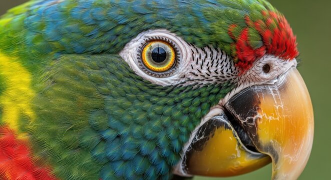 Parrot Close Up
